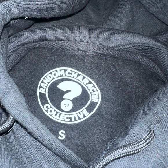 Invisible Friends Black & White Hoodie Size Small - Picture 6 of 10